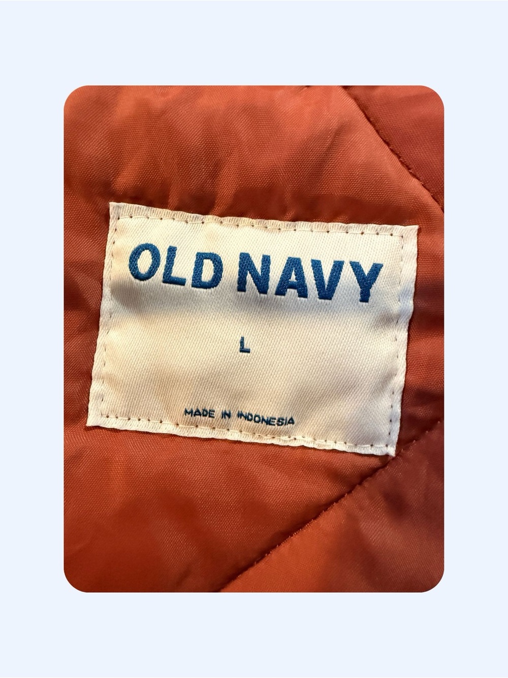 Old Navy Quilted Hooded Puffer Jacket - Terracotta - Picture 3 of 5